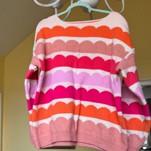 Colorful Striped Women's Sweater
